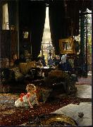 James Jacques Joseph Tissot Hide and Seek oil painting reproduction